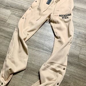 Men's Cream Sweatpants